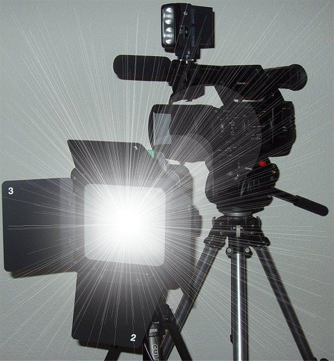 Sony HD XDCAM EX Camcorder PMW-EX1 und Licht für den guten Film