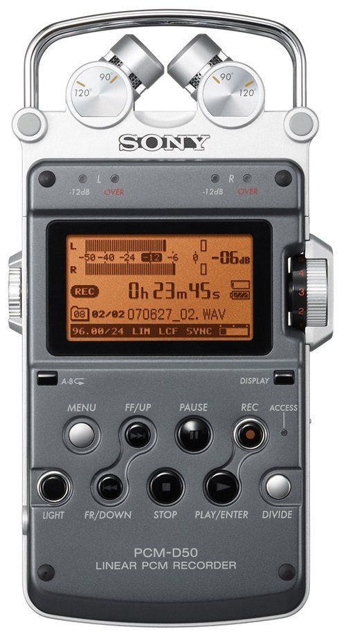 Sony PCM-D50 Linear PCM Field Recorder