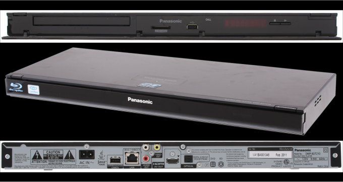 3D Blu-ray Player Panasonic DMP-BDT210