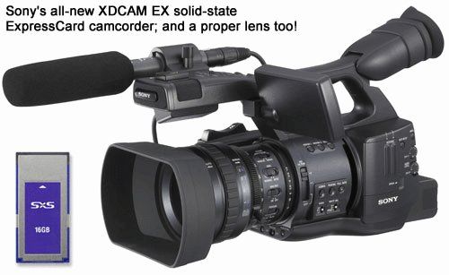 Sony HD XDCAM EX Camcorder PMW-EX1